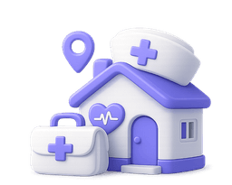 Home healthcare illustration